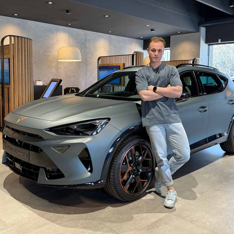 T-Shirt logo in rilievo Grigio Enceladus