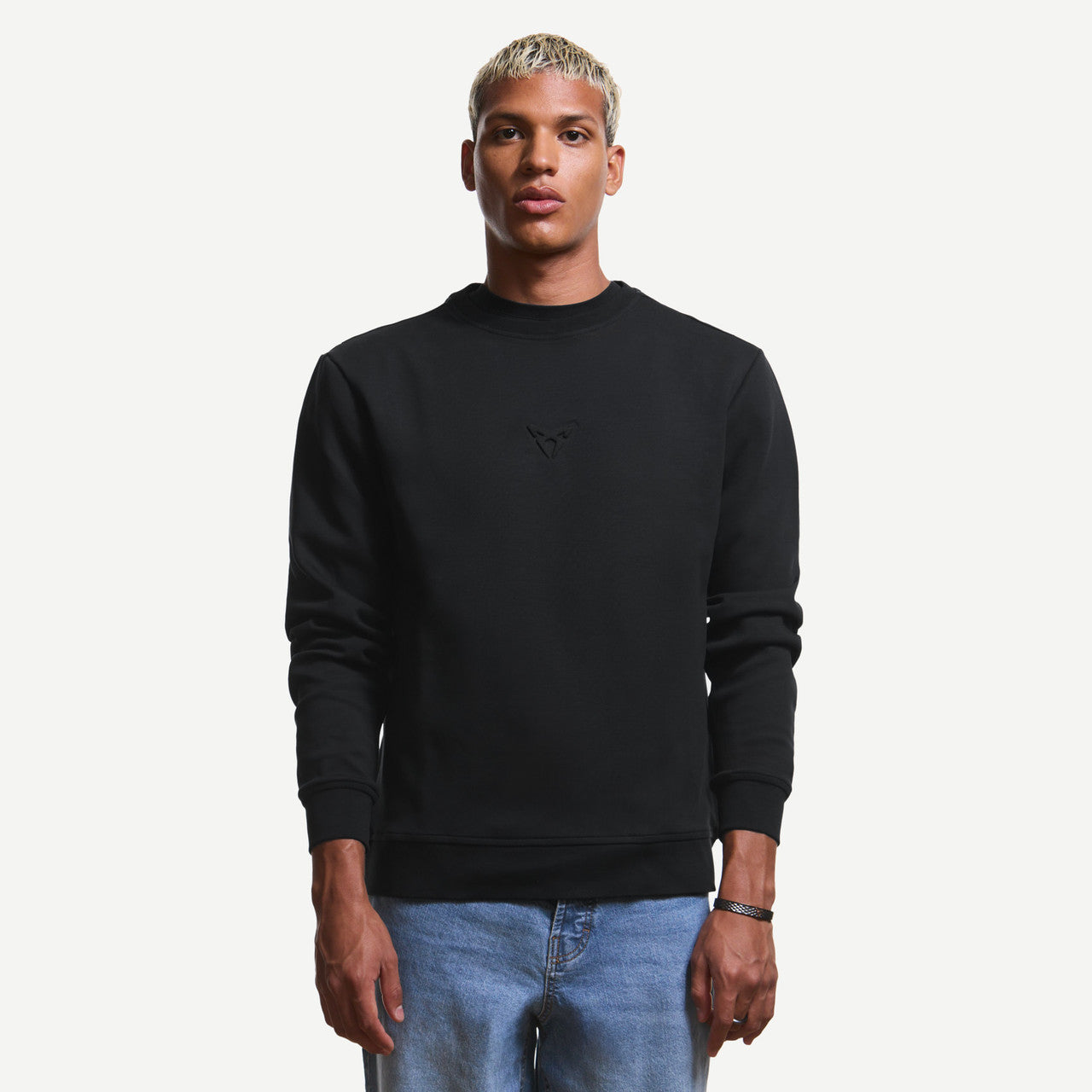 CUPRA Felpa con logo in rilievo Nera