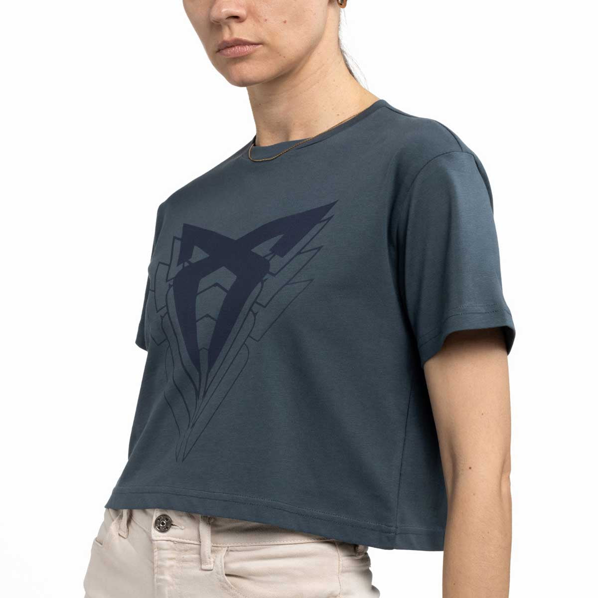 T-Shirt big logo Grigio Enceladus