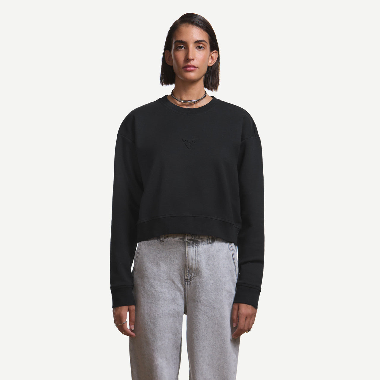 CUPRA Felpa con logo in rilievo Nera