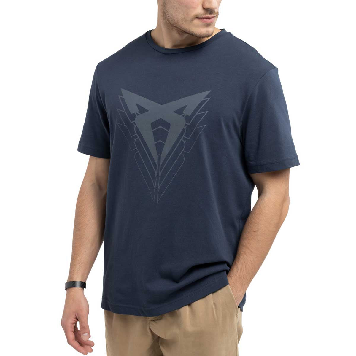 T-Shirt big logo Blu Moonslate