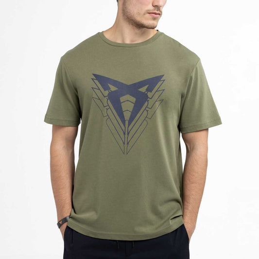 T-Shirt big logo Verde Rio