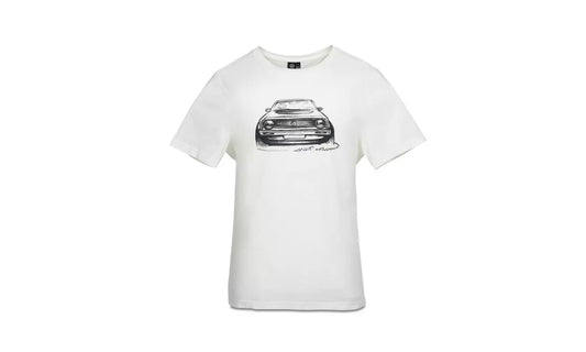 T-Shirt girocollo unisex bianca  - Collezione GTI