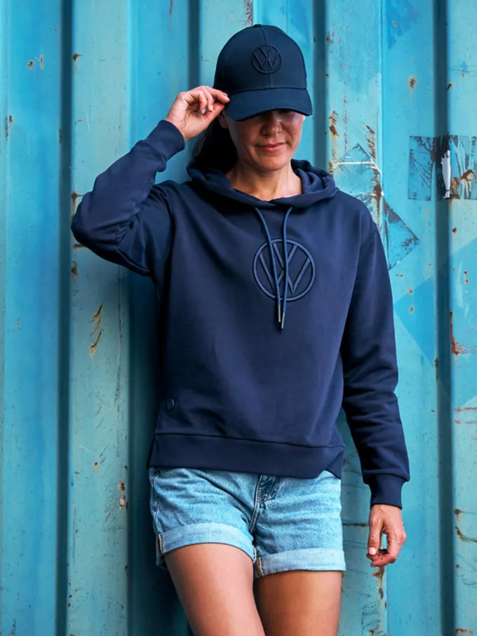 Felpa donna con cappuccio - Collezione Volkswagen